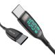 Kabel USB Type-C do Type-C - BlitzWolf® BW-TC23 - długość 1,8 metra, wyświetlacz LED, PD3.0 - 100W, moc ładowania 20V/5A