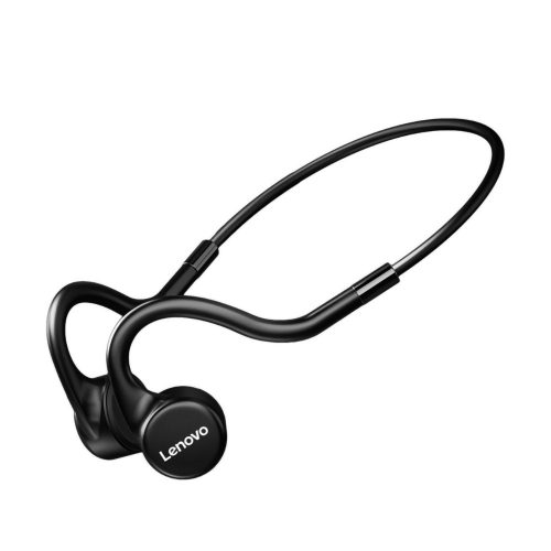 Słuchawki Lenovo X5 Bone Conduction - można ich używać również podczas pływania IPX8, pamięć 8 GB, 6 godzin użytkowania - czarne